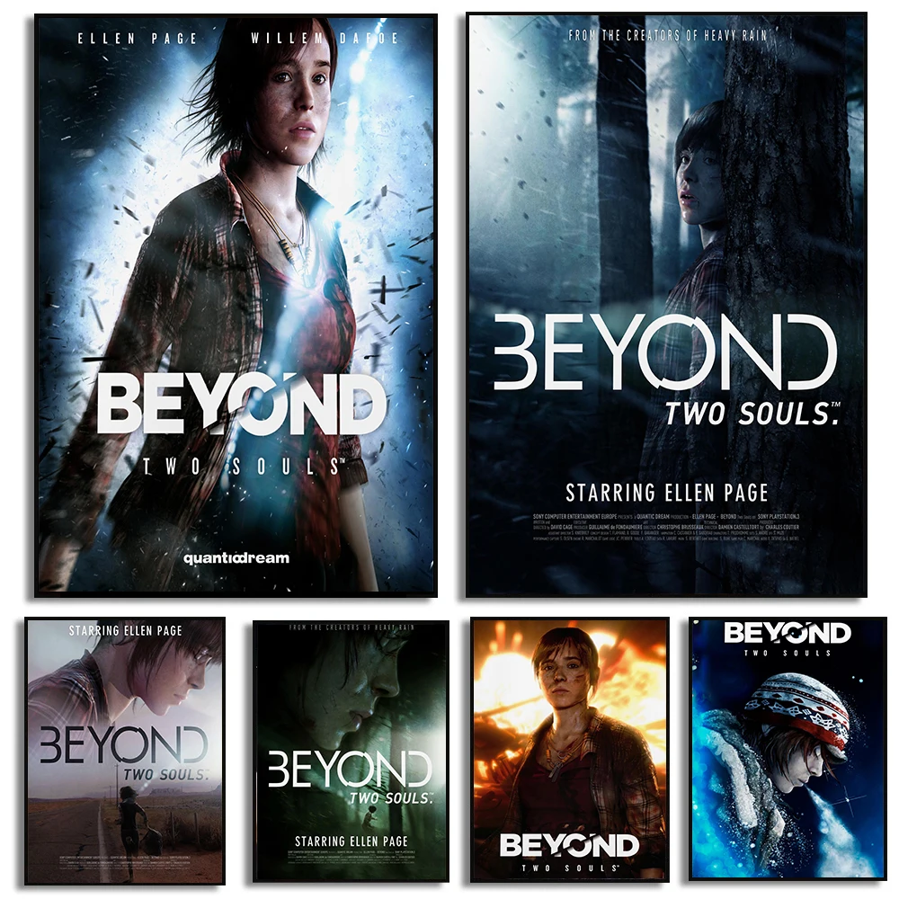 Popular Interactive Games  Beyond Two Souls Poster Modern Games Prints Canvas Painting Wall Art Pictures Home Room Decoration