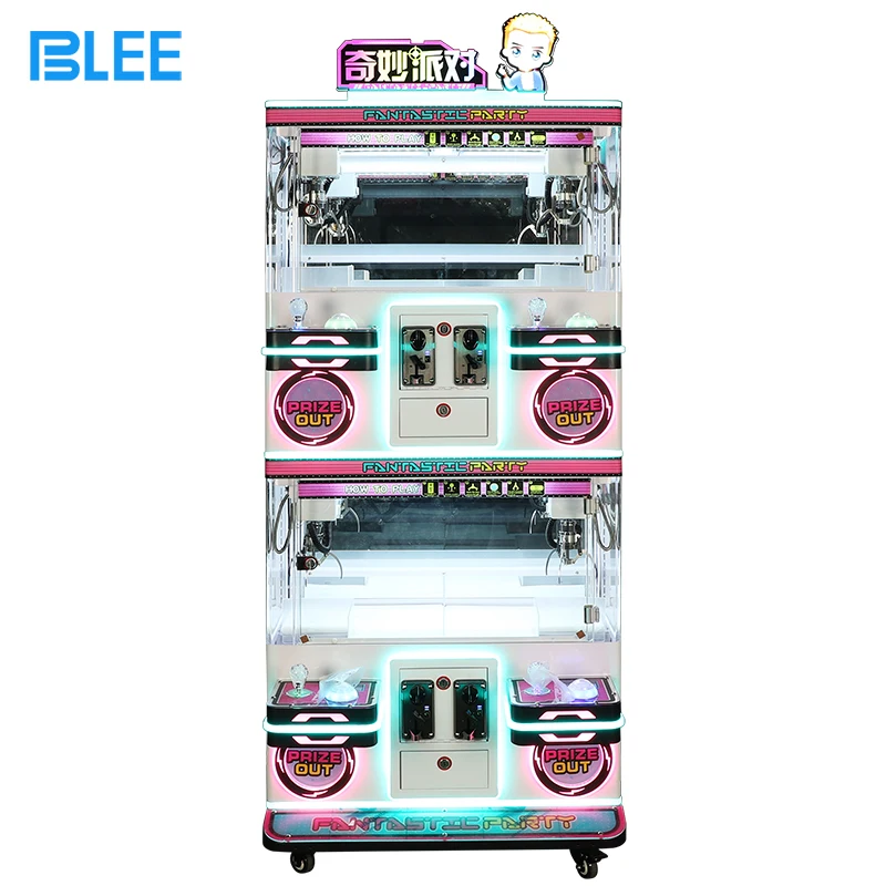 

Аркадный автомат-хватайка на 4 игрока с монетоприемником для продажи конфет, мини-версия