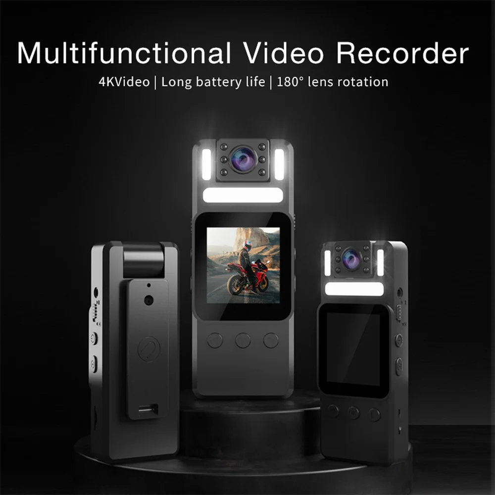 2024 1080P High-Definition Mini Camera Bodycam Sports DV Camera Outdoor Law Enforcement Recorder Wifi Hotspot Driving Recorder