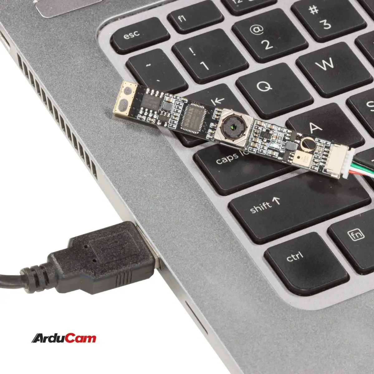 كاميرا Arducam 5MP بتركيز تلقائي صغيرة مزودة بمنفذ USB للكمبيوتر ، كاميرا ويب فيديو CMOS OV5648 UVC USB2.0 مقاس 1/4 بوصة مزودة بميكروفون