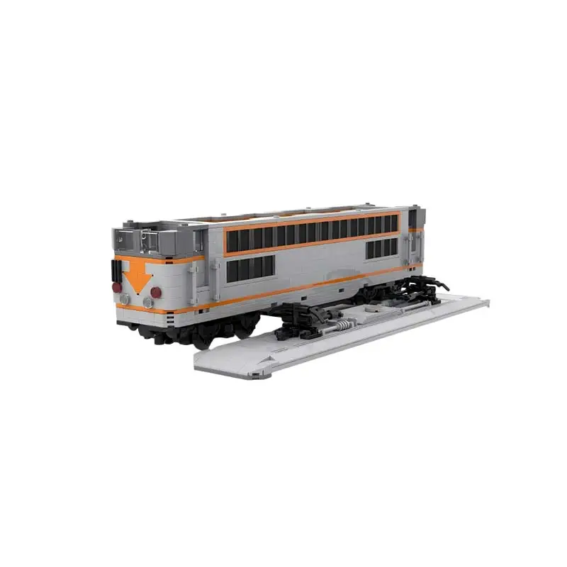 

MOC French Railway Electric locomotive Building Blocks Model DIY Advanced Bricks Children's Christmas Toy Gifts