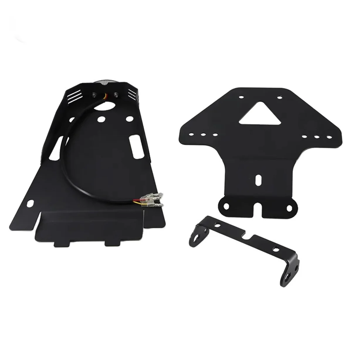X59A_Motorcycle Tail License Plate Bracket for BMW R NINE T NINET Racer Scramble 9 T RNINET Rear Brake Lamp Taillight LED