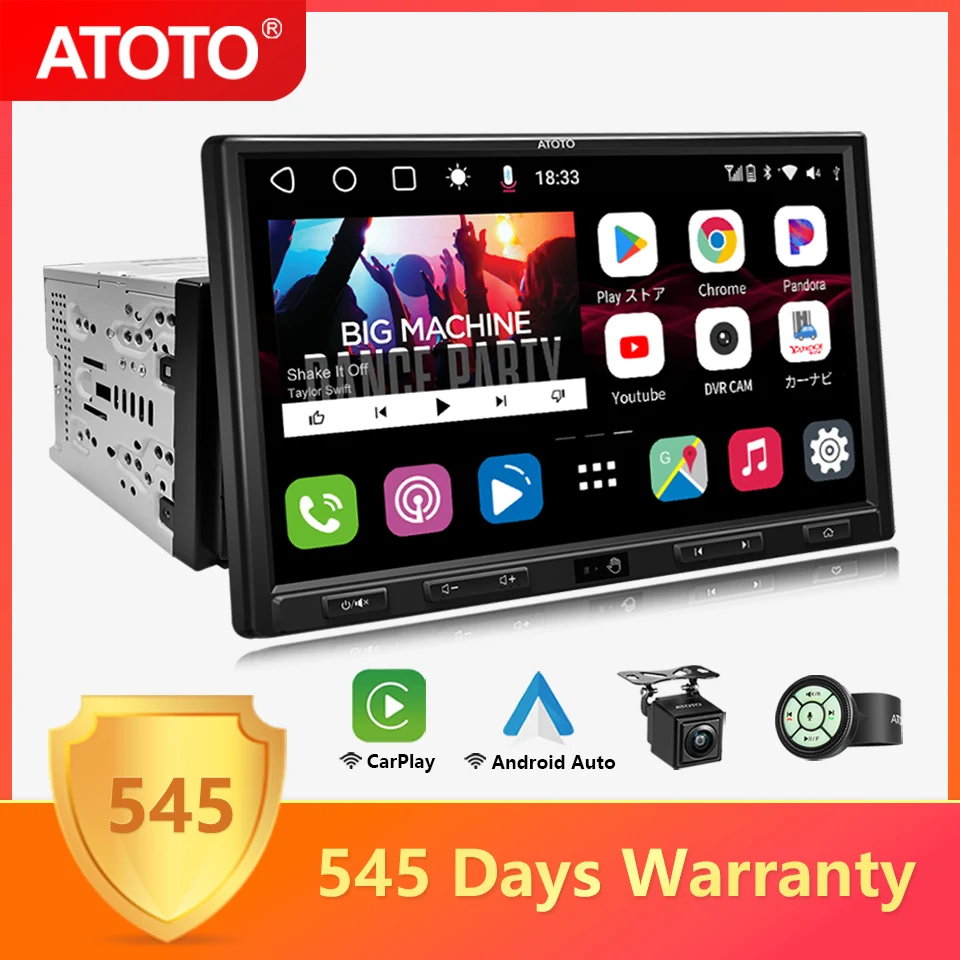 ATOTO S8 Ultra Plus 10 inch Android Car Radio 2Din Wireless