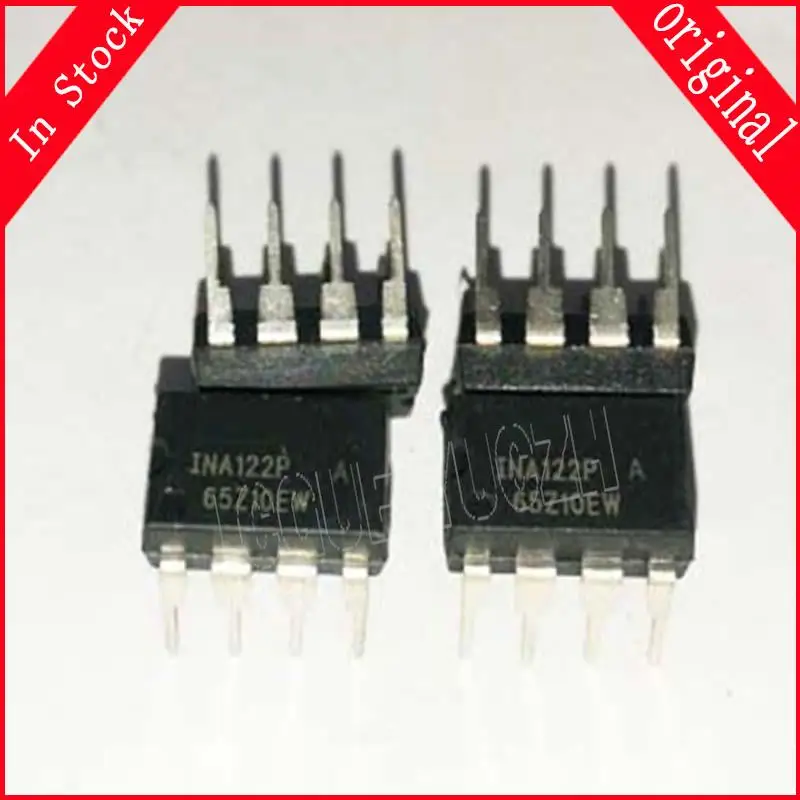 2pcs/lot INA122PA INA122 DIP-8 INA122P 120KHZ DIP8 In Stock