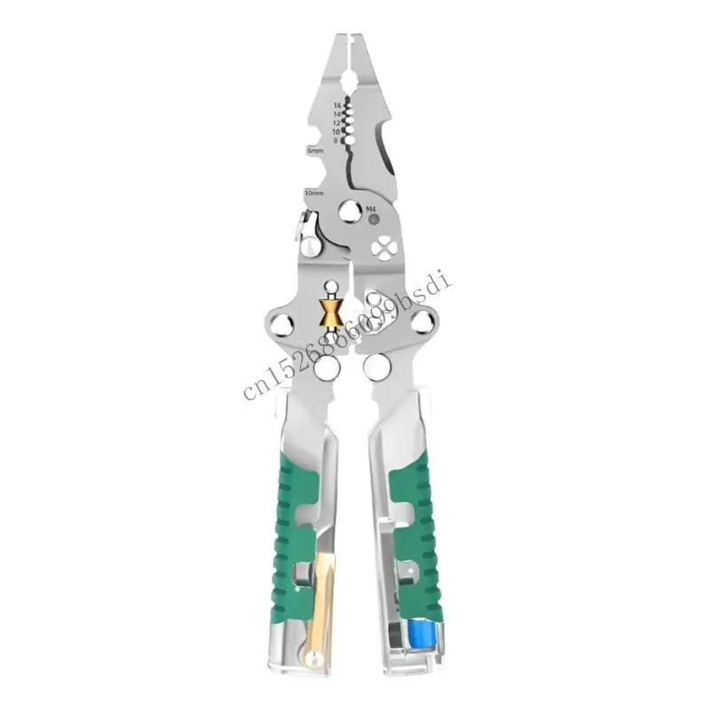 

11UA Professional Electrician Wire Stripping and Cutting Pliers With Ergonomic Grip for Clean Safe Cut Industrial Easy To Use