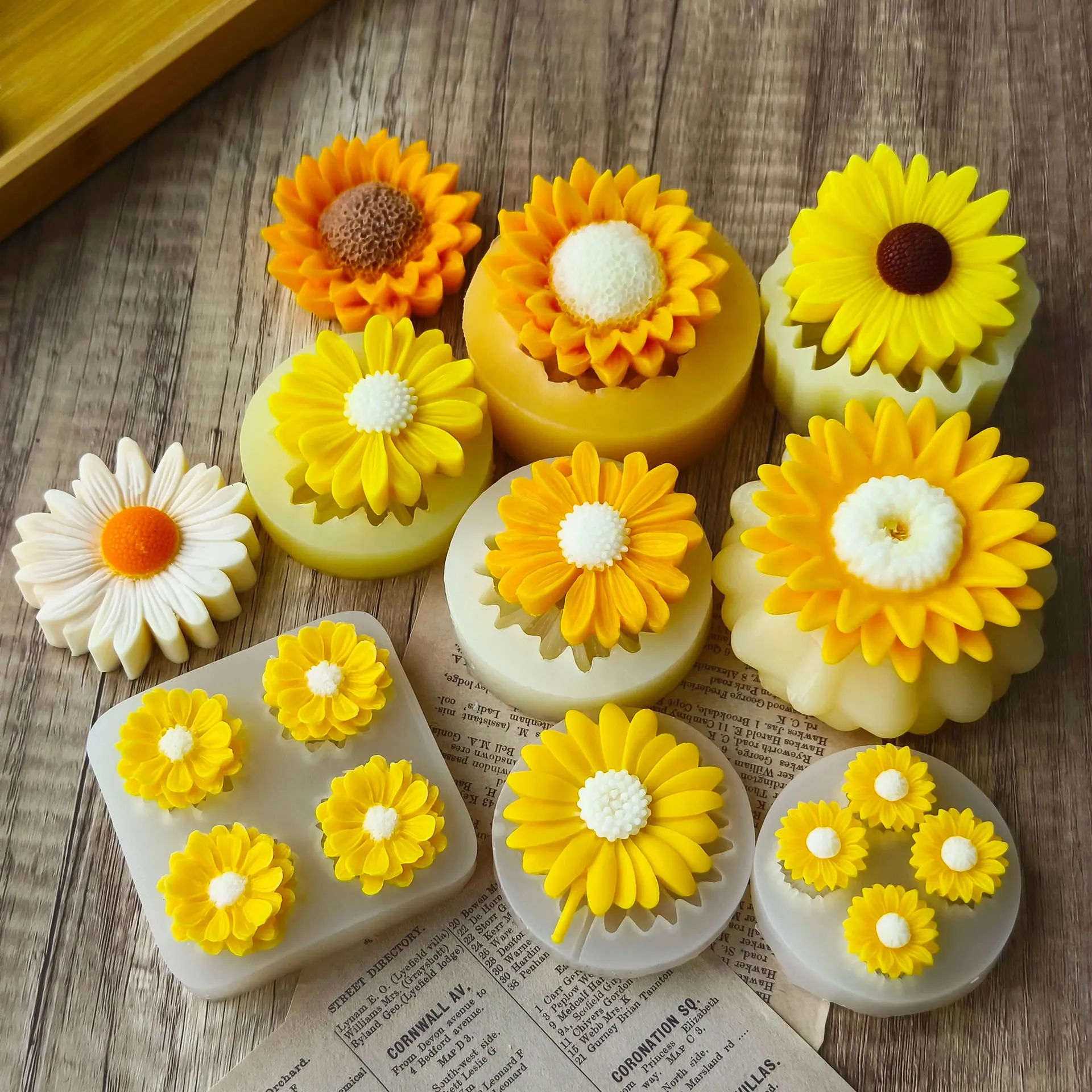 Sunflower Scented Candle Silic - Soap Making Scents ulasan dan harga