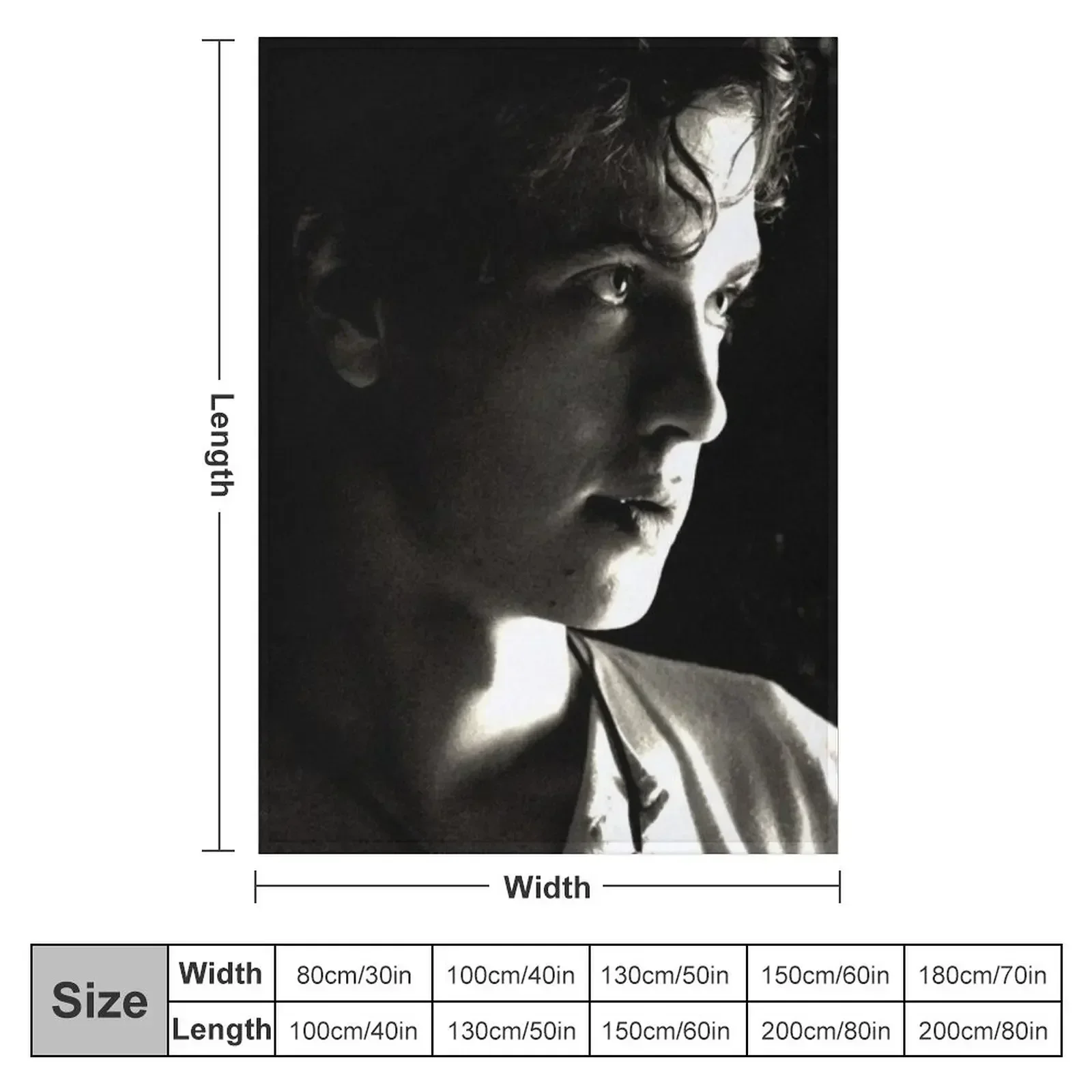 Hayden Christensen Throw Blanket couch cozy soft plush fuzzy picnic outdoor blanket