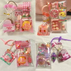 Capsule Toy Squishy Combo Snack Bread Food Toy Simulation Food Stress Relax Hand Relax Keychain Bag Charm Accessories