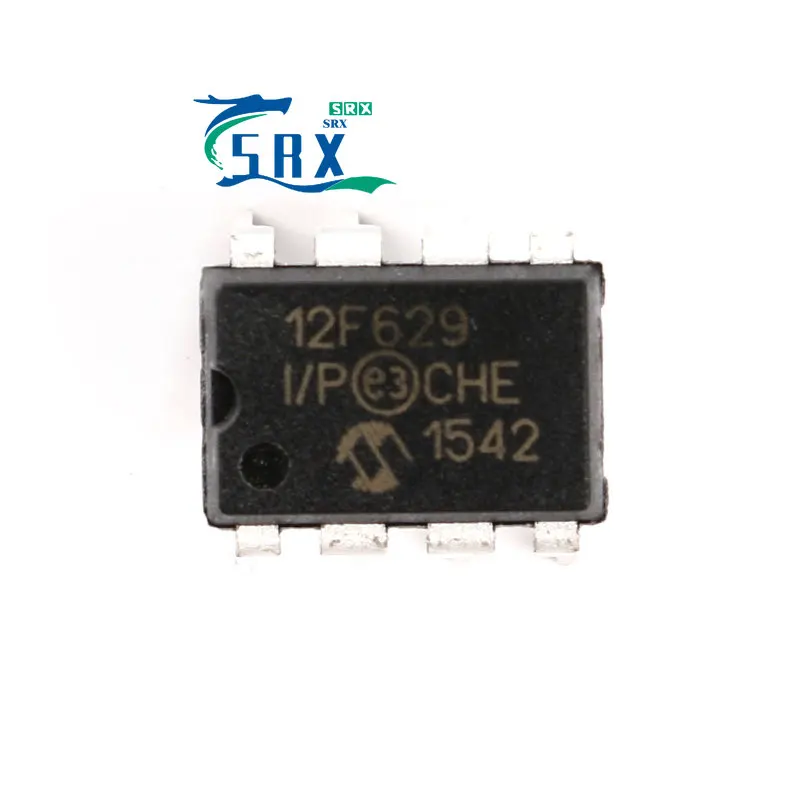 In-line Brand New Original PIC12F629-I/P 8-bit Flash Microcontroller DIP-8