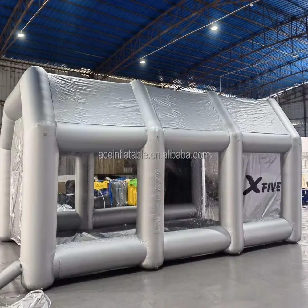 Inflatable Paint Booth Portable Car Workstation Mobile Spray Tent Painting Cabina De Pintura for Auto Repair Garage