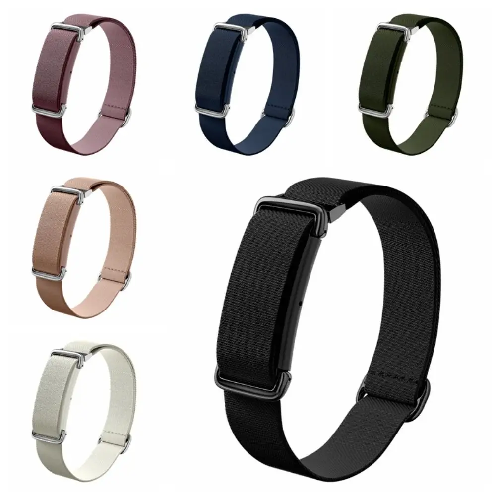 Nylon Sport Band Adjustable Breathable Fitness Tracker Strap Soft Loop Bicep Band for Google Fitbit Air for Men Women