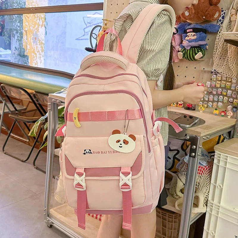 

Школьный рюкзак унисекс, дорожные спортивные сумки на открытом воздухе, большая школьная сумка для студентов, рюкзак, нейлоновая сумка, рюкзаки