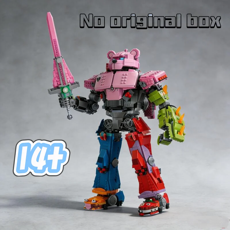 

НОВИНКА: Набор для сборки робота-капитана, 2503 детали, красочные строительные блоки для игр, коллекционные, 77078, для мальчиков и девочек, подарки на Рождество и праздники