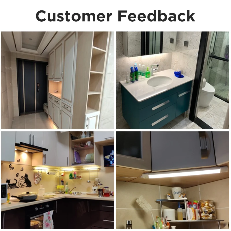 Indoor Hause LED Lampe Rohr Hohe Helligkeit 90/120 cm Linear Lichter Bar 220 v Beleuchtung Birne Für Schlafzimmer küche Schrank Lampen Streifen – Detail 15