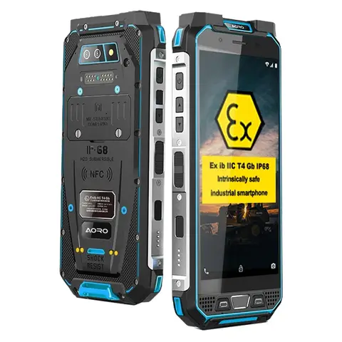 Intrinsically Safe Phone Ecom Uhf/Vhf Radio M5 Ex Android Explosion-Proof Pda Pda Waterproof Explosion Proof