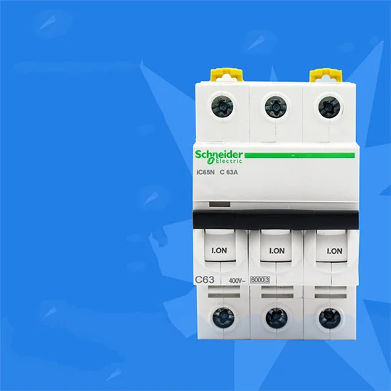 

1PC Schneider IC65N 3P C63A Breaker New