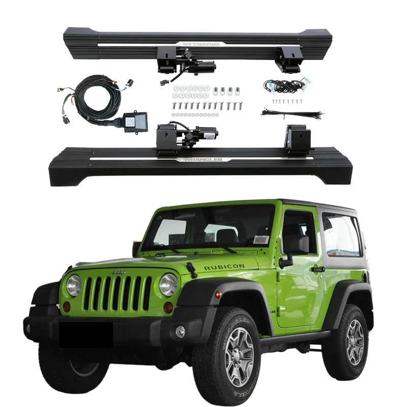 

Автоматическая электрическая боковая подножка для Jeep Wrangler JK 2-дверная Sahara Rubicon 2011-2017