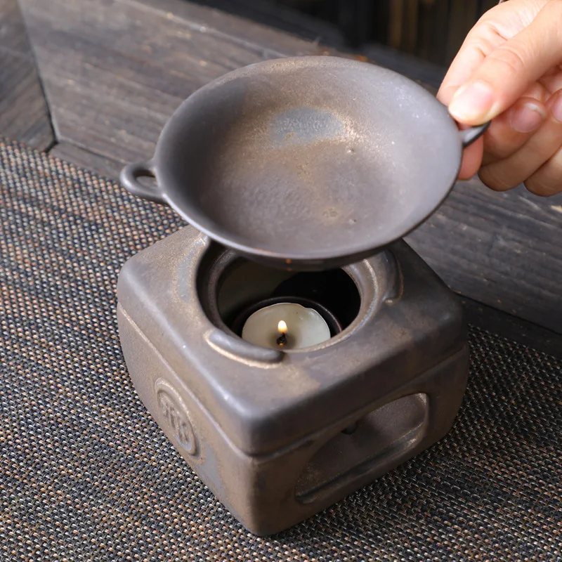 Ceramic Incense Burner Mini Stove Incense Burner Candle Holder Incense Burner Sandalwood Awakening Tea Roasting