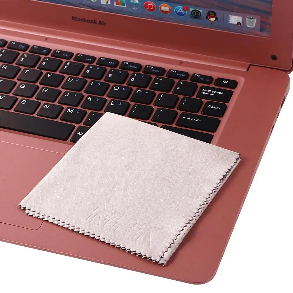 Laptop Screen Cleaning Cloth Dustproof Notebook Palm Microfiber Protective Film Keyboard Covers Laptop Keyboard Blanket