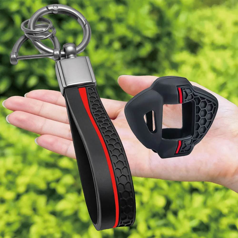 Keychain Key Ring For Suzuki GSX-S 750 1000 1000GT GSXS750 GSXS1000 GSX-S750 Accessories Silicone Motorcycle Key Case Shell - view 4