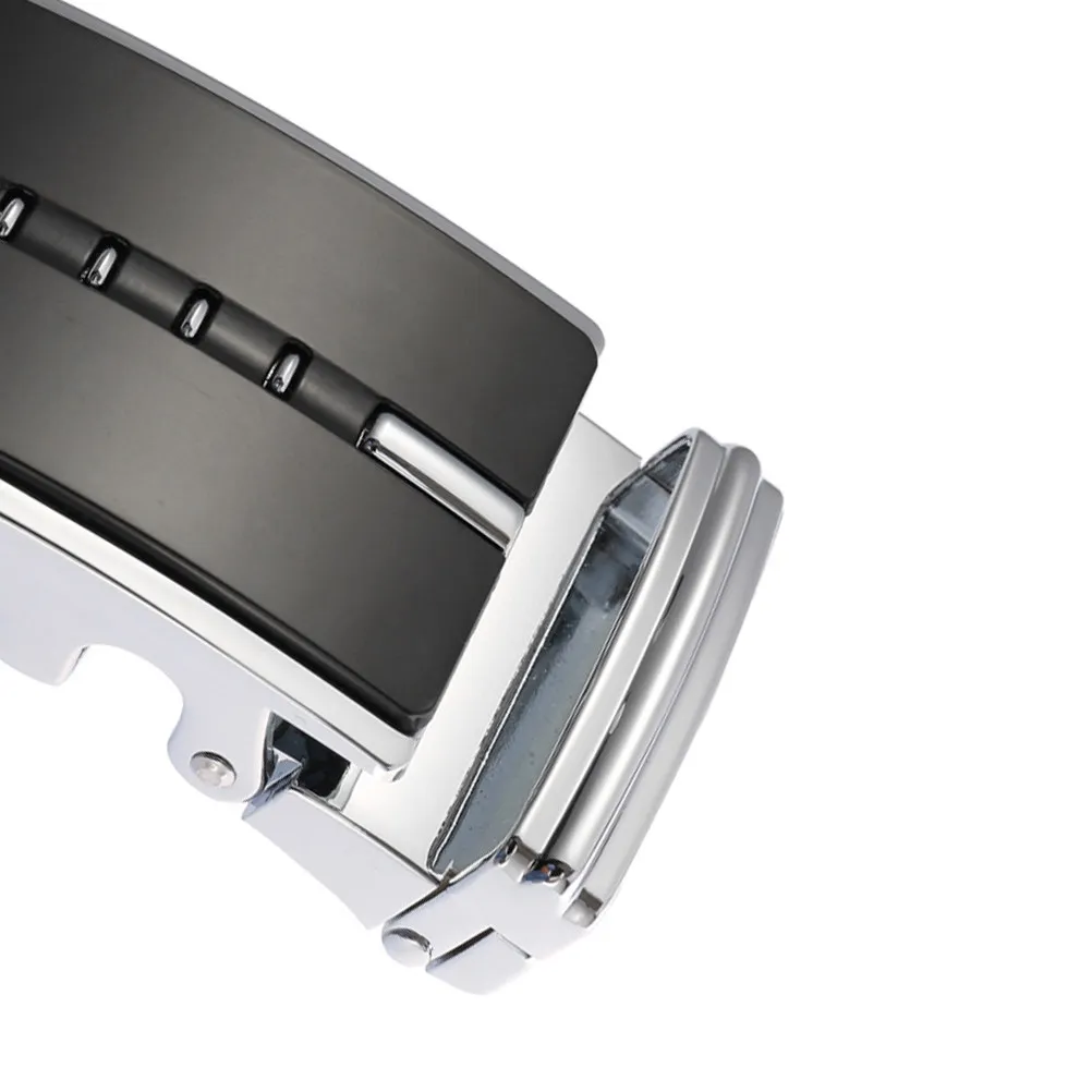 

Стильная автоматическая пряжка для ремня для мужчин, черный сплав, простая сборка и разборка, уникальный дизайн, аксессуары для мужчин для официальной одежды