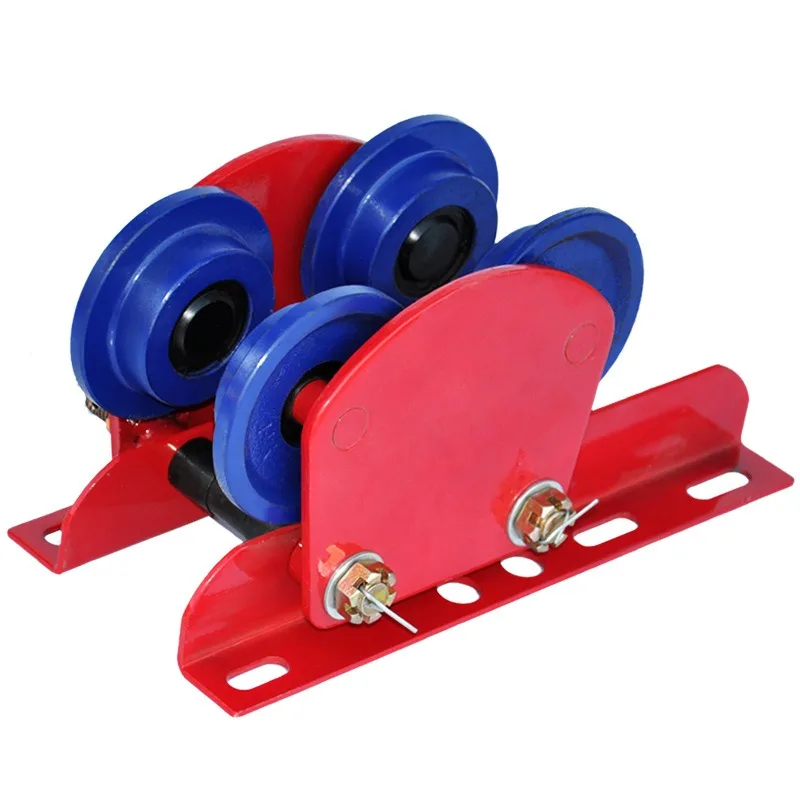 

Sports car hand push household lifting I-beam single track pulley walking pulley trolley