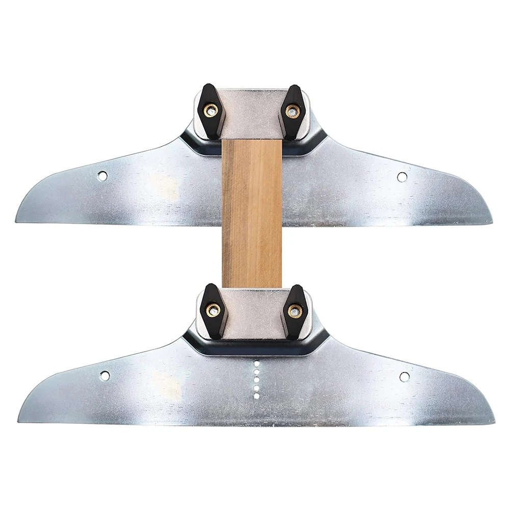1Pc Zinc Plated Steel Stair Tread Template Tool Adjustable Angle Gauge For Cutting Shelves Drywall Remodeling Measuring Layout