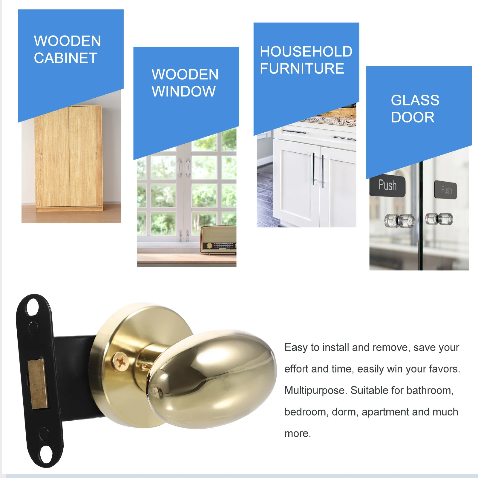 1 مجموعة غير مرئية من جانب واحد ديدبولت قفل الباب الداخلي قفل أمان رافعة لغرفة النوم الحمام غرفة المعيشة الخصوصية