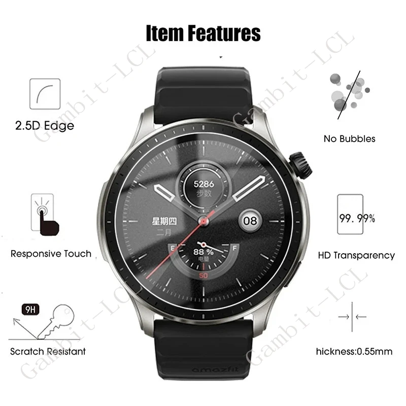 Smart Watch Lila Licht Glas Displayschutzfolie Für Durchmesser 30 MM 30,5 MM 31 MM 31,5 MM 32 MM 32,5 MM 33,5 MM 34 MM 30-46 MM – Detail 4