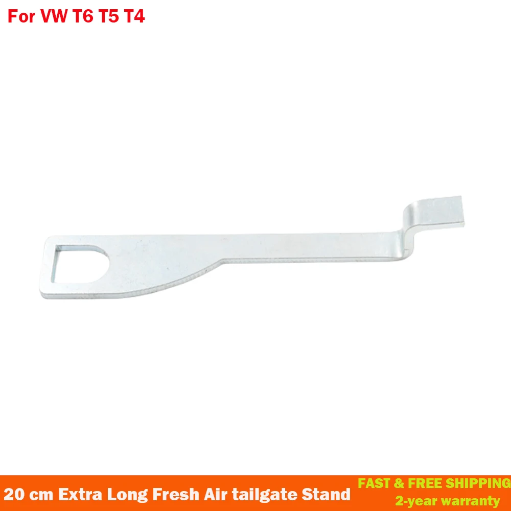 

20cm Tailgate and Barn Door Standoff Holder Fresh Air Vent Lock Extension Hook For VW T4 T5 T6