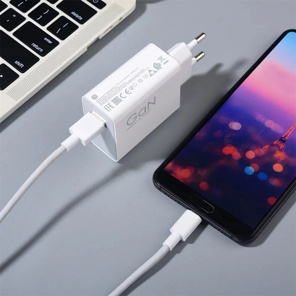 Xiaomi Mi 15 14 13 Ultra Pro POCO F7 X7 X6 Pro Charger 90W Fast Turbo Charging EU Wall Power Adapter 1/1.5/2 M 6A Type C Cable - náhled 5