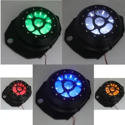 W/gasket Sequential LED Engine Clutch Cover For Suzuki GSXR1300 Hayabusa 1999-2022 B-King 2008-2009 Motorcycle Parts