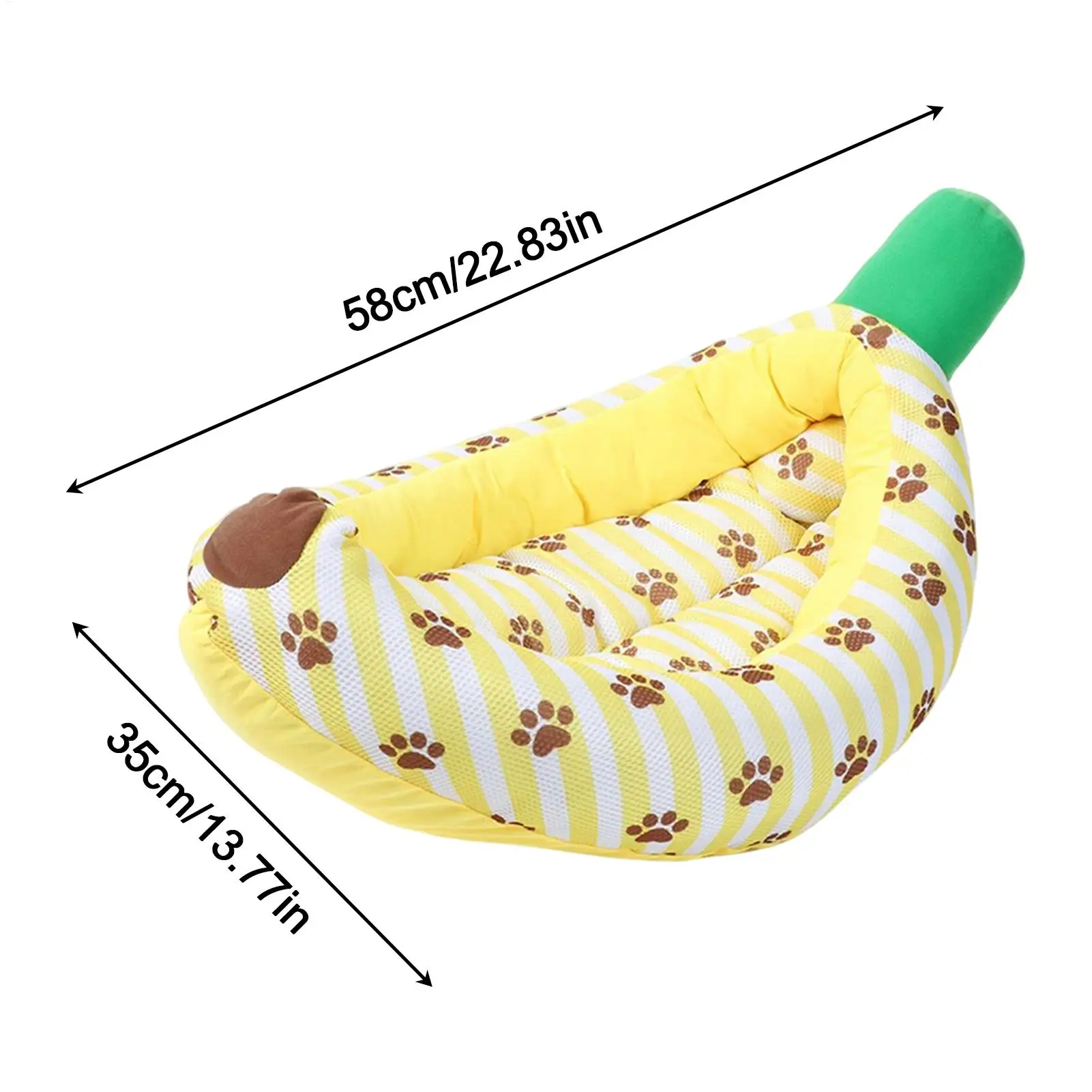 Bed For Dogs Non Slip Banana Boat Breathable Soft Pet Supplies Dog Furniture Bed Sleeping Mat For Puppy Small Medium Breed view 6
