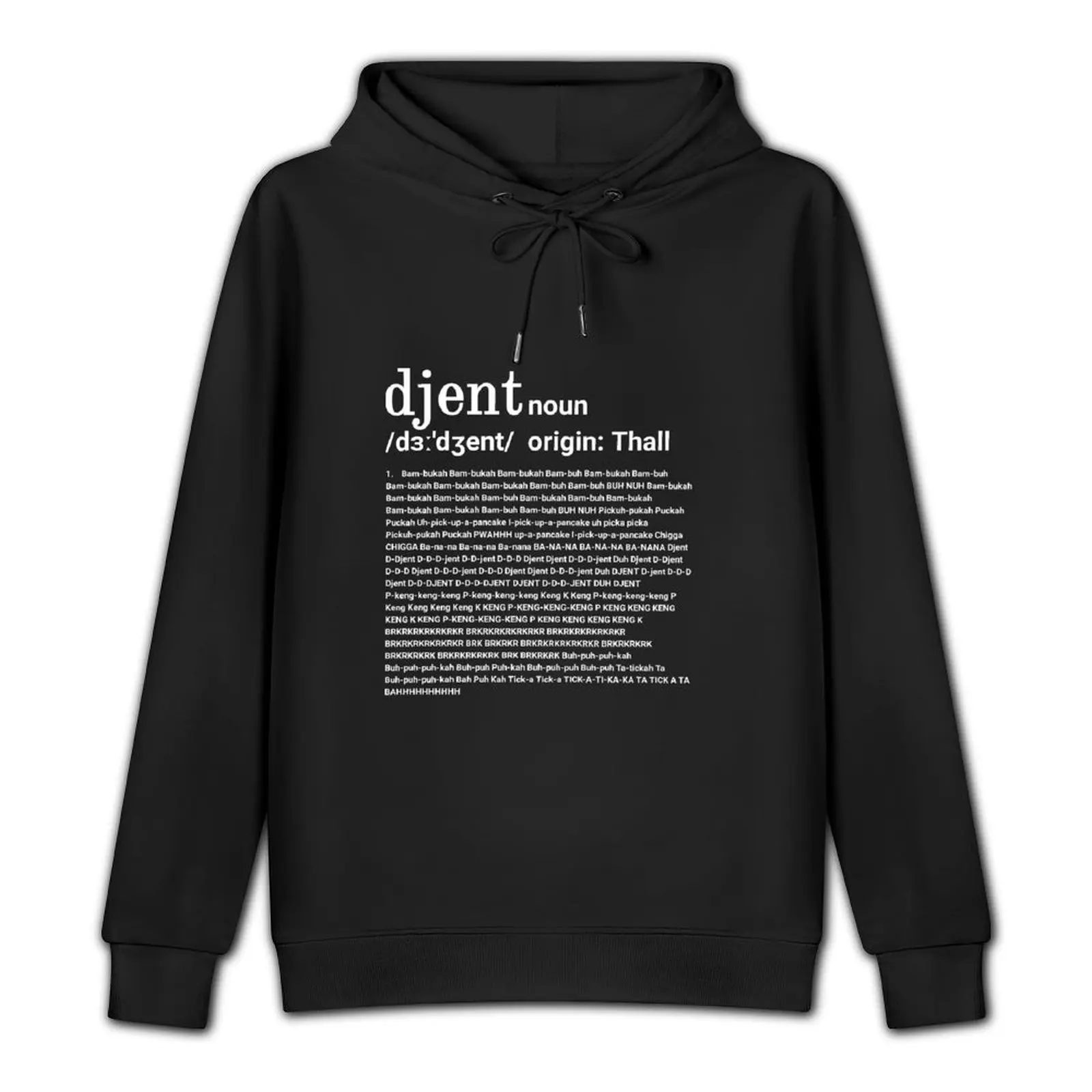 Definition of Djent Pullover Hoodie japanese style new hoodies and sweatshirts