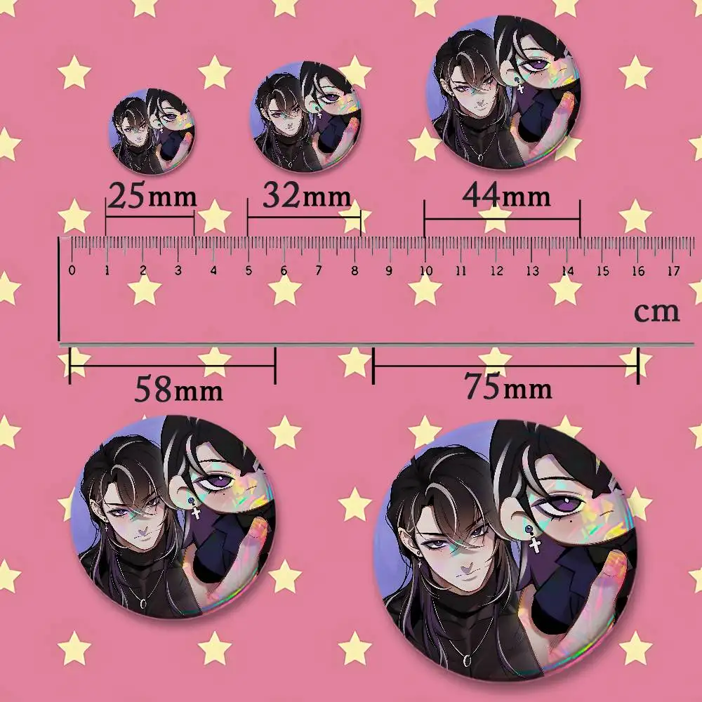 A Date with Death 5012 Badges Round Itabag Decoration IP Peripheral Products 58mm 44mm 32mm 75mm 25mm Mini
