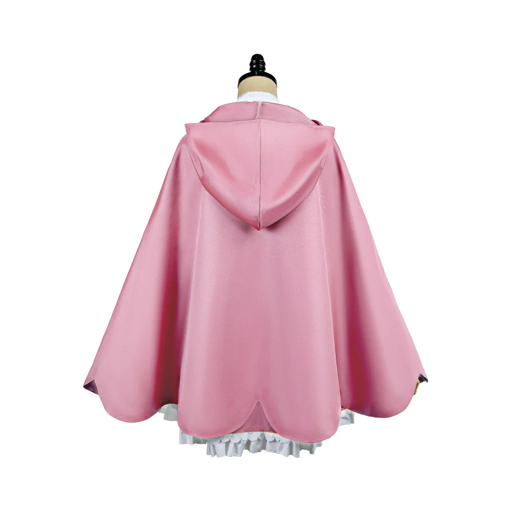 2026 Re:Zero Anime Ram Rem Cosplay Costume Wig Cloak Skirt Set Halloween Comic Diguise Performance Outfit Stage Wear - view 5