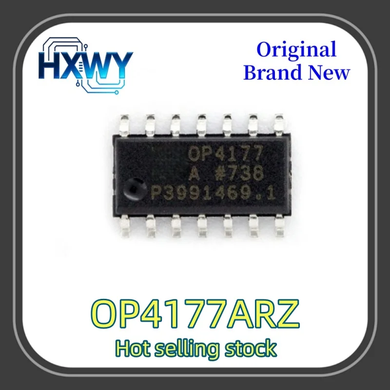 (5/50 pieces) OP4177ARZ OP4177A SOP14 Operational Amplifier New Electronic Parts High Quality Fast Delivery In Stock