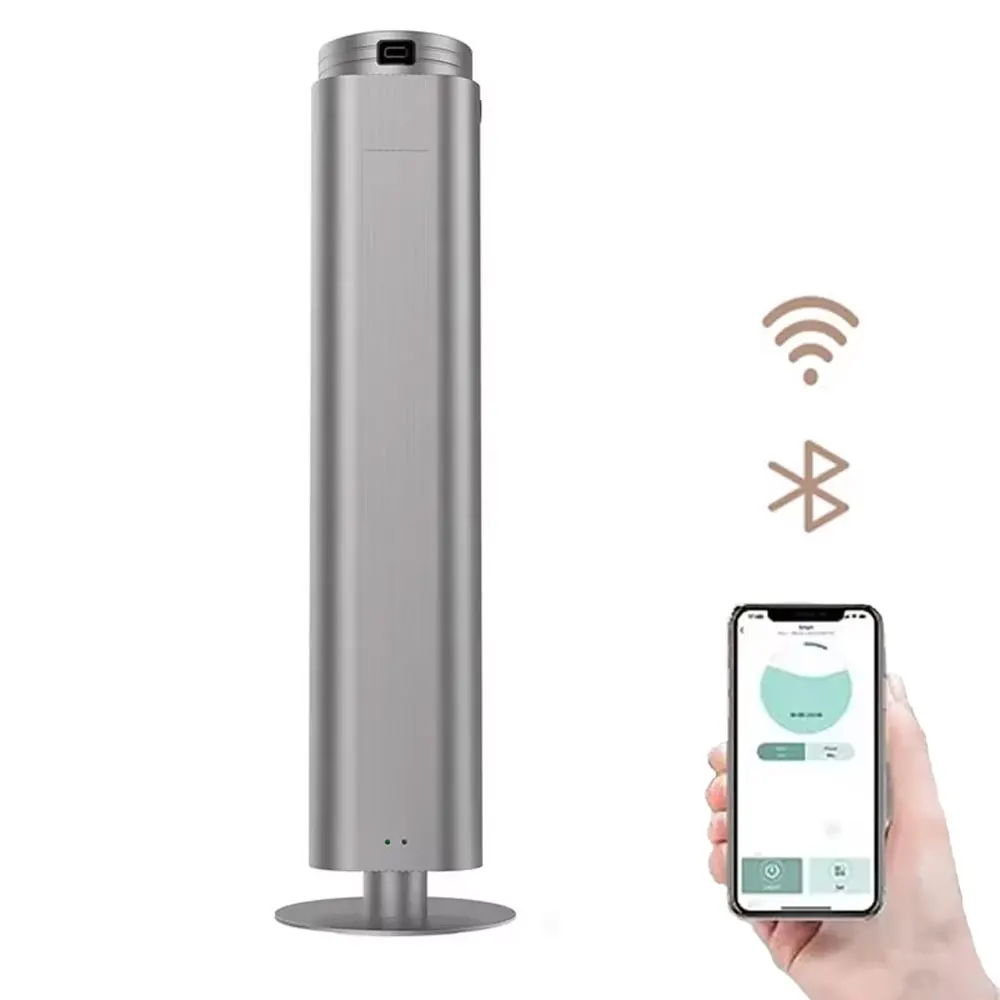 

Домашняя электрическая машина для ароматерапии, 500 мл, двухъярусный диффузор эфирного масла, WIFI и Bluetooth, дистанционное управление, распределитель запаха