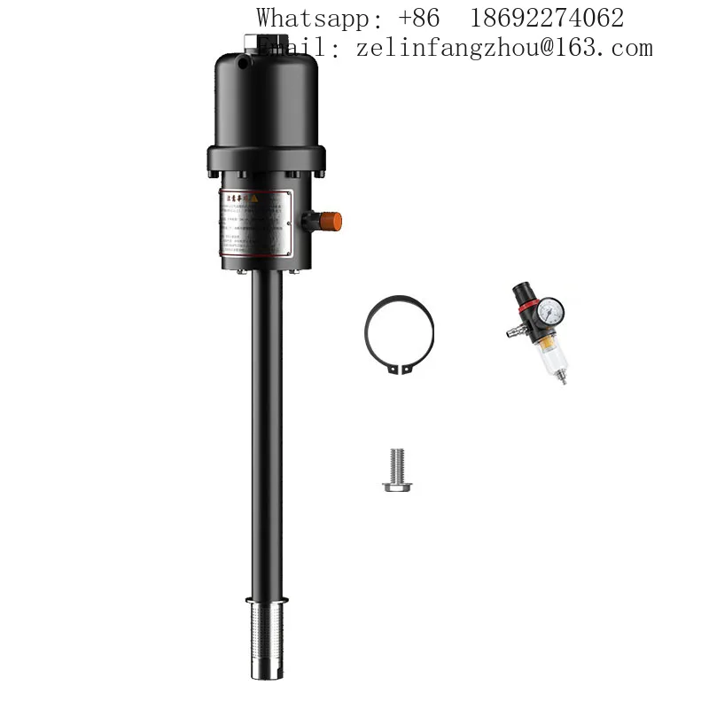 Cavitt 15A Type Large Head Drum Mount Pneumatic Grease Pump Regulating Valve for Excavator Grease Injection Heavy Duty