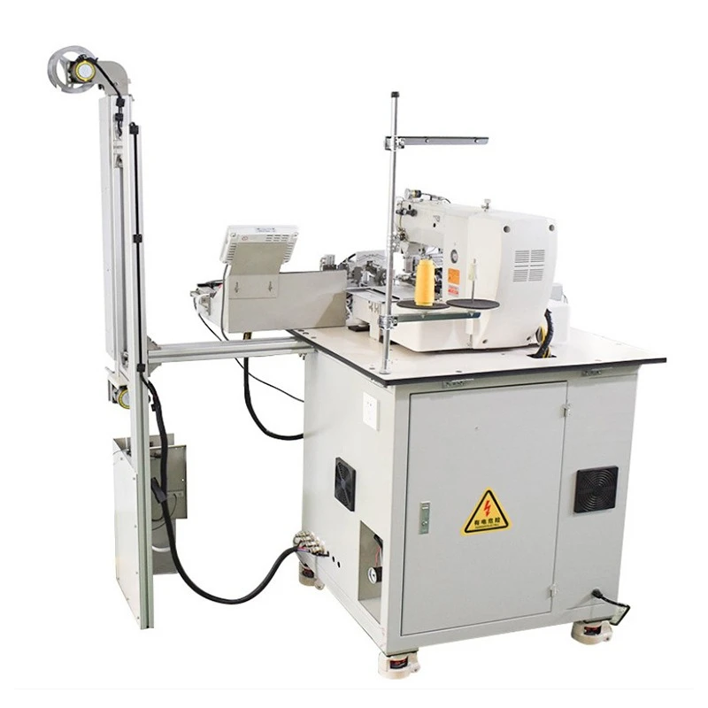 Automatic elastic ba nd splicing m   achine, rubber band seamless splicing sewing machine