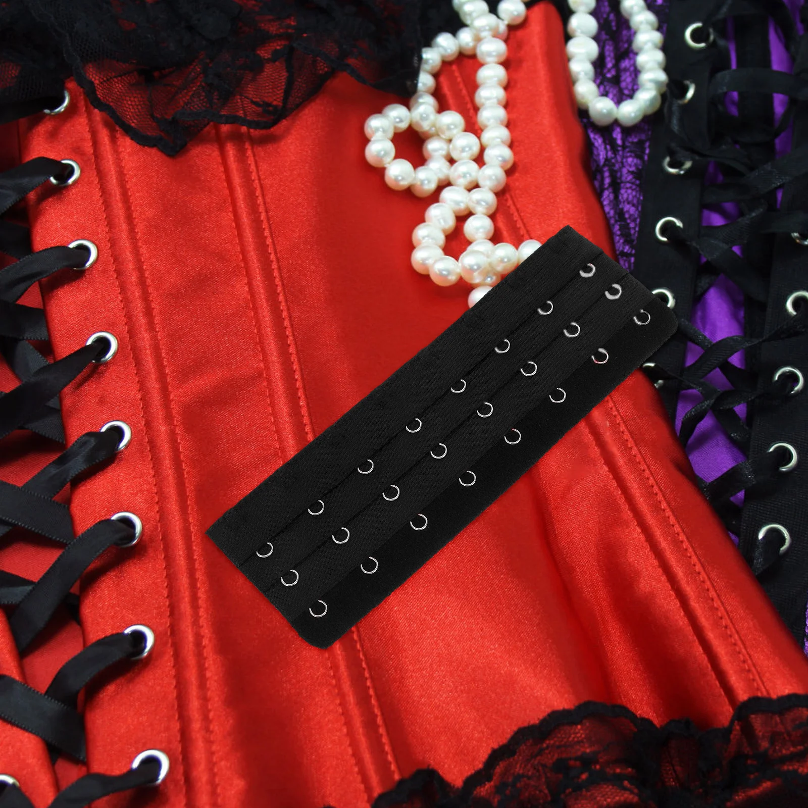 4pcs Extenders Stainless Steel Cotton Long Lasting Comfortable Fit For Various Bra Styles Bras Back Extender Bra Clip Extension