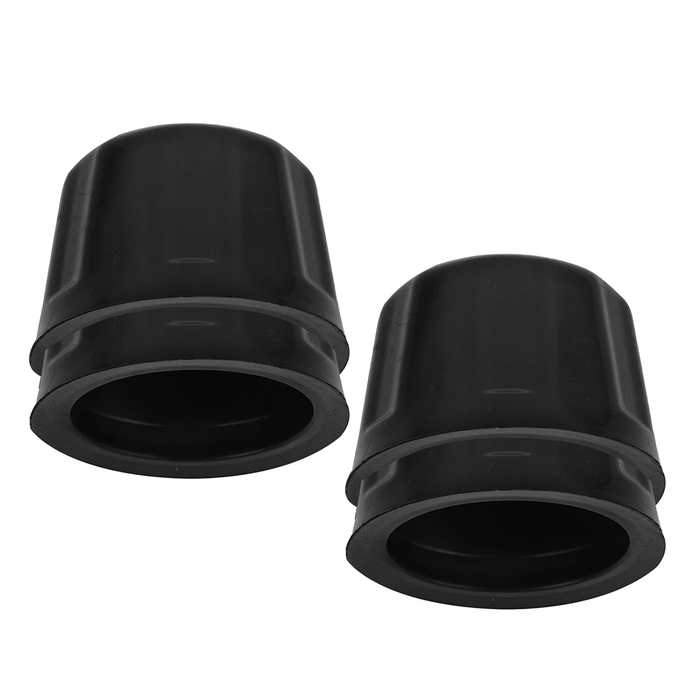2Pcs Heavy-Duty Rubber Atv Tire Wheel Hub Caps 110-250Cc Wheel Center Covers for Enhanced Rim Protection Trailers Golf Carts