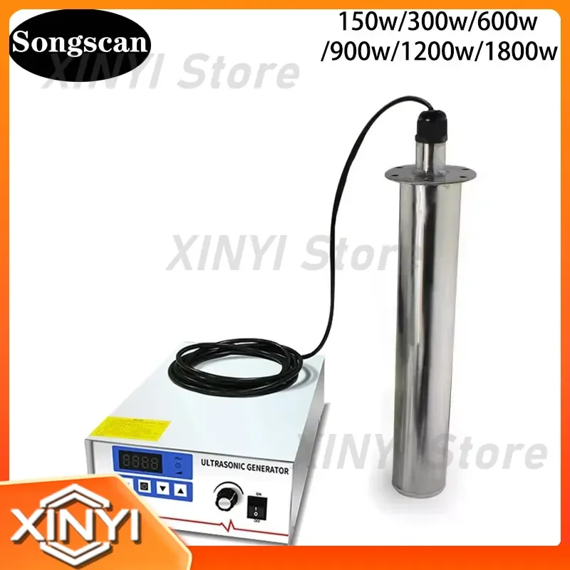 GENENG Ultrasonic Cleaner for Laboratory Equipment High Power Sonic Cleaning Vibrating Rod Ultrasound Washing Machine Input
