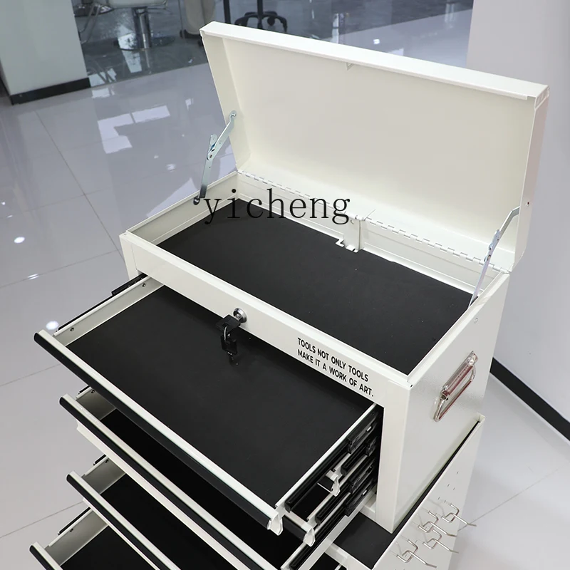 

FY Barber Shop Multifunctional Stainless Steel Tool Cabinet Cosmetic Storage Perm Dyeing Cart
