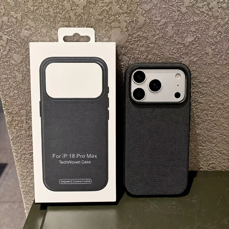 Funda magnética para teléfono con tecnología de silicona líquida de alta calidad y tejido especial, para iPhone 18, 17, 16, 15, 14, 13, 12 Pro Max. Cubierta antideslizante y resistente a caídas.