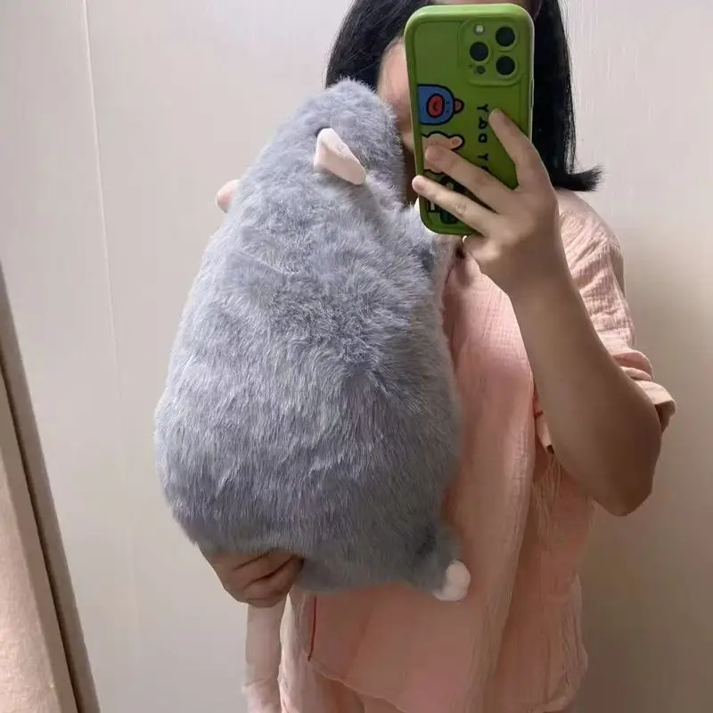 Creativo 40/55/90 cm Grande Mouse Bambola Peluche Del Fumetto Fiore Ramo Ratto Bambola di Grandi Dimensioni Morbido Animale Figura Per Bambini Regalo Di Compleanno