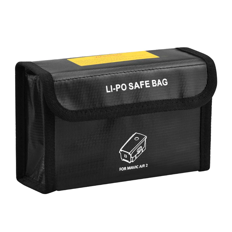 Lithium Battery Storage Bag Air 2 Flame Retardant Safety Bag Accessories Suitable for 2S Battery Explosion-Proof Bag