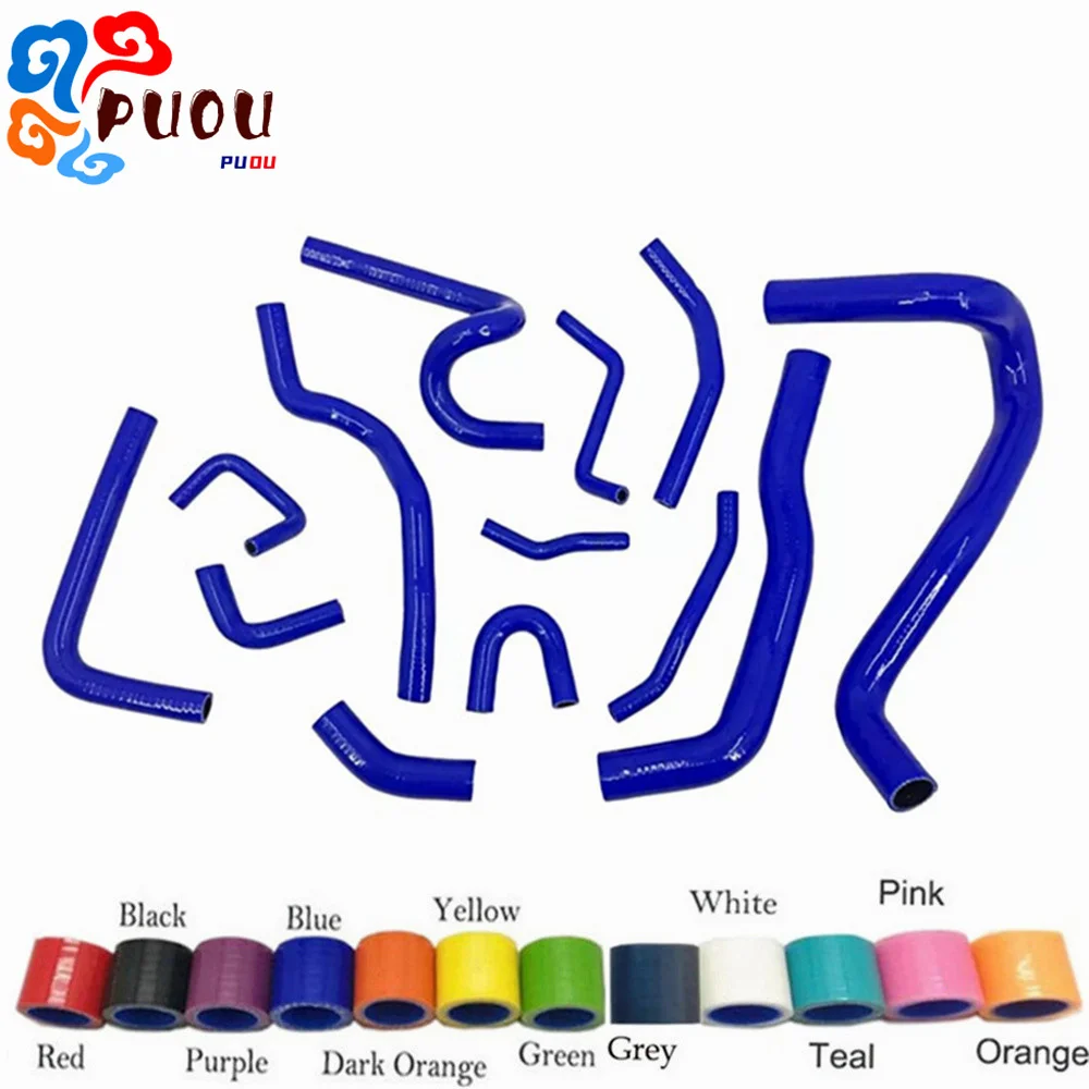 

Fit 2006-2011 Honda Civic Type-R FD2 K20A 2.0L Silicone Radiator & Heater Hoses Kit