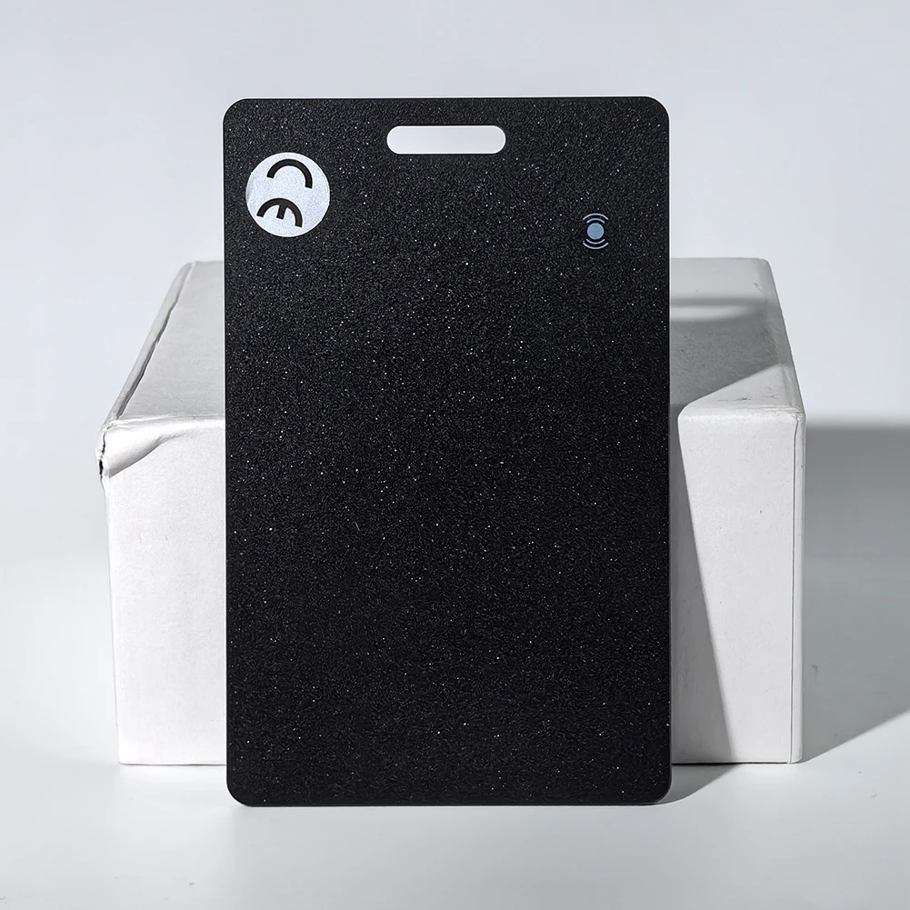 بطاقة تعقب المحفظة، شحن لاسلكي، جهاز تعقب GPS متوافق مع Apple Find My App Wallet Finder لحقيبة بطاقات محفظة الأمتعة