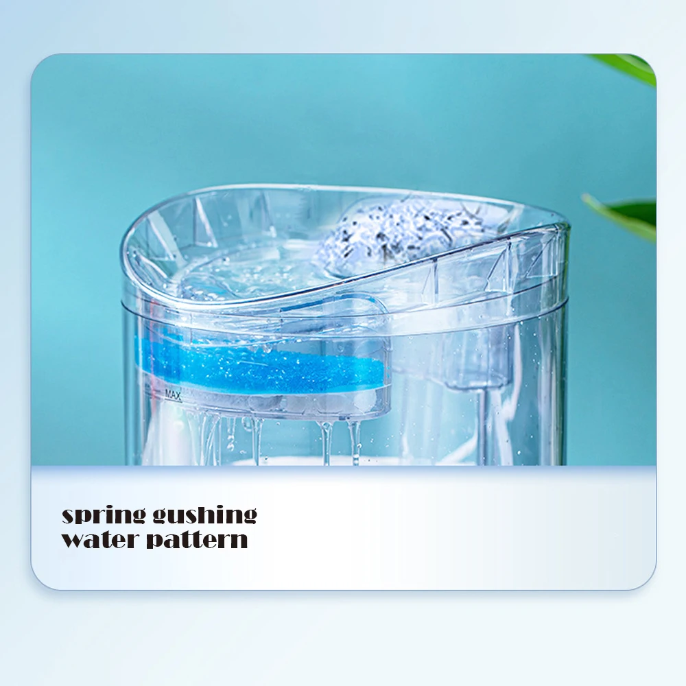 Katze Wasser Feeder Automatisierung Sensor Wasserhahn Brunnen Lebensmittel Grade Transparent Kunststoff Hund Wasser Dispenser Für Katze Haustier Sensor Trinker – Detail 4